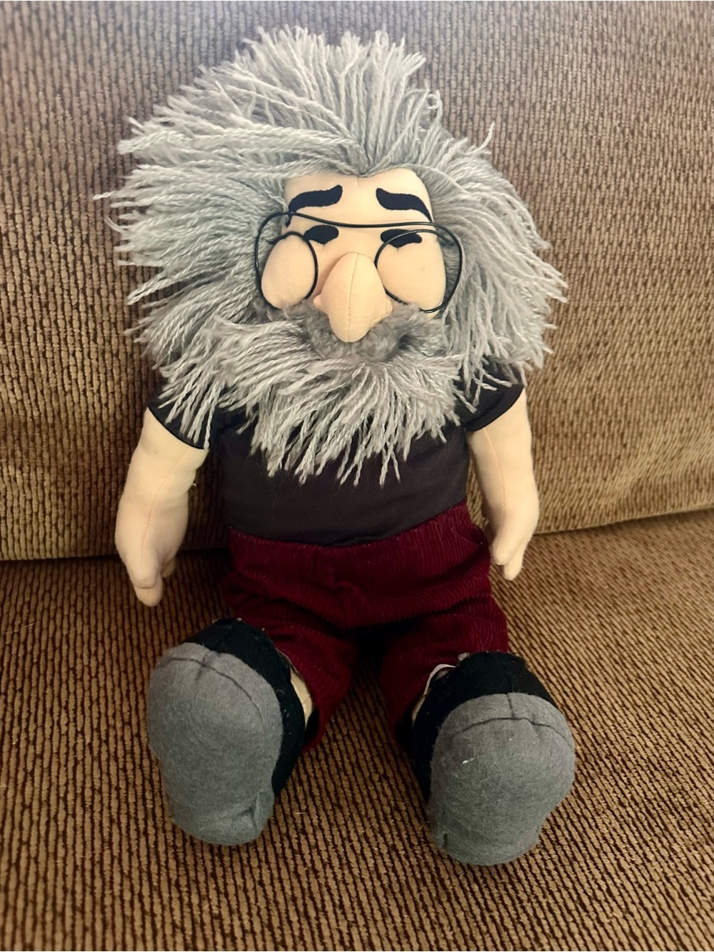 Grateful Dead Plush Figure Jerry Garcia Blue Liduid 1990’s